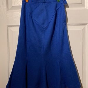 VINTAGE_LIZ CLAIRBORNE_ADORABLE_WOOL_PENCIL_SKIRT